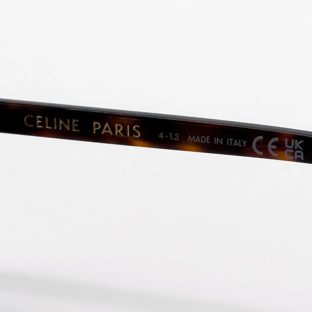 NEW CELINE CL 40244U 52F WOMEN HAVANA SUNGLASSES CELINE CL40244U 52F - Picture 11 of 12
